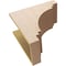 Ekena Millwork 10"W x 20"D x 20"H Classic Pescadero Rough Cedar Woodgrain TimberThane Corbel, Primed Tan CORUR10X20X20PECRCPR - alternate 5